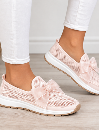 Lorna orthopedic comfort sneakers in pink