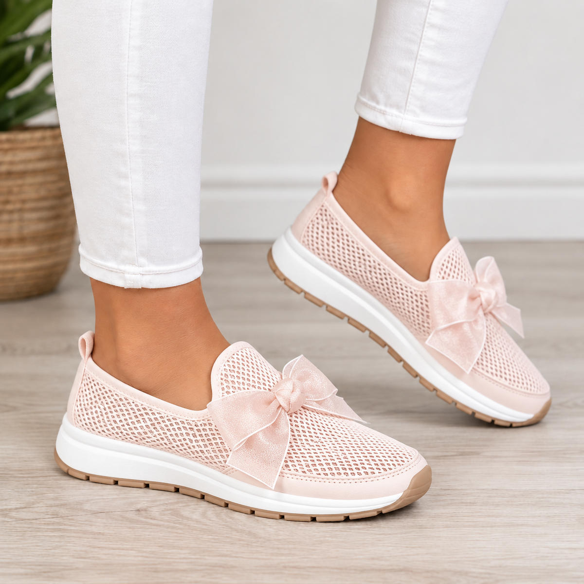 Lorna orthopedic comfort sneakers in pink