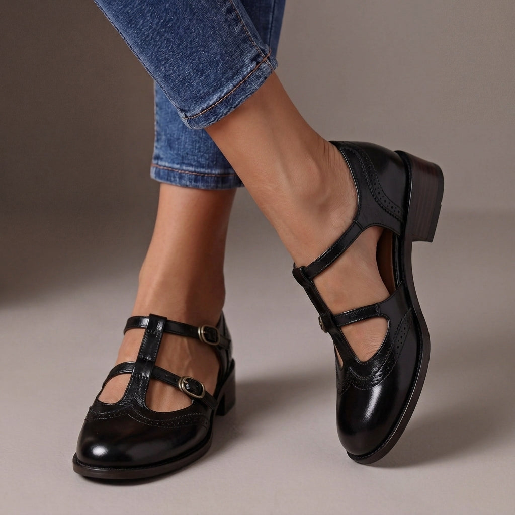 Lucetta | Brogue Mary Janes