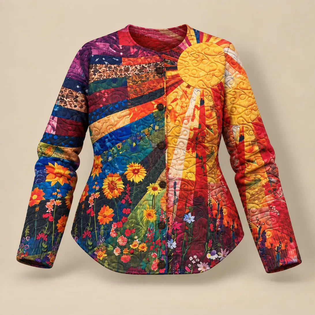 Alice Quilted Wildflower Jacket