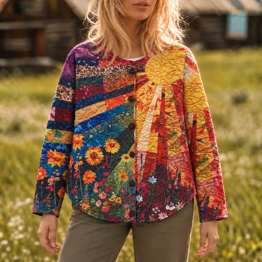 Alice Quilted Wildflower Jacket