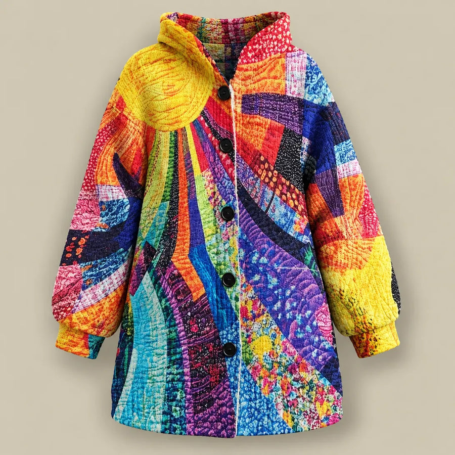 Audrey Quilted Patchwork Jacket