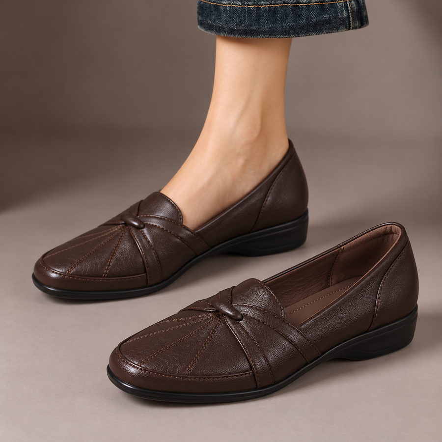Prue | Knot Detail Comfort Loafers