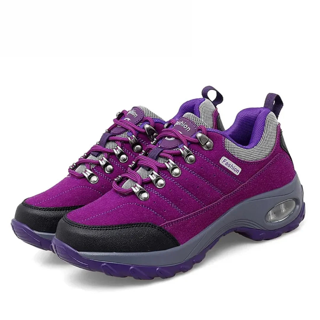 Hannah orthopedic anti slip running shoes in purple