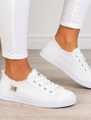 Renata orthopedic comfort sneakers in white