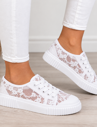 Sabine orthopedic comfort sneakers in white
