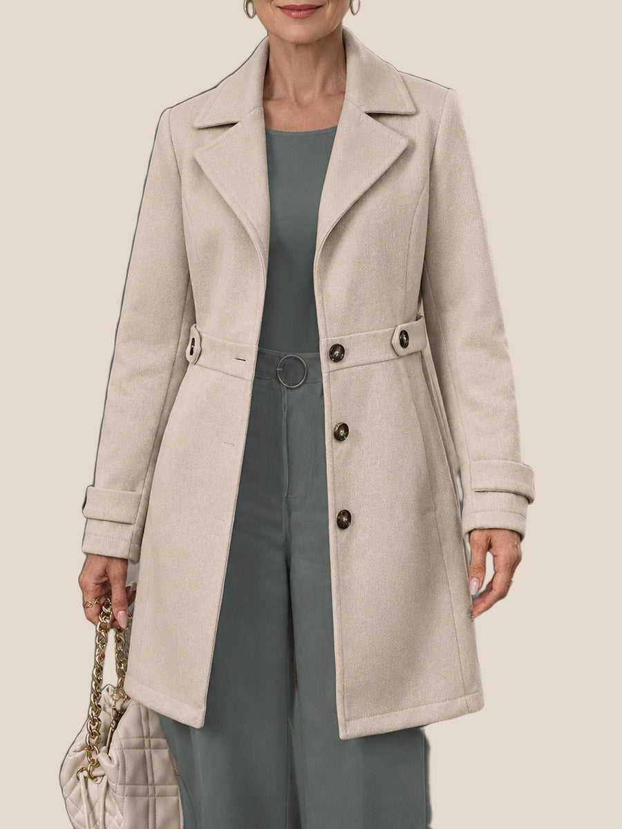 Bernadette Belted Elegant Coat