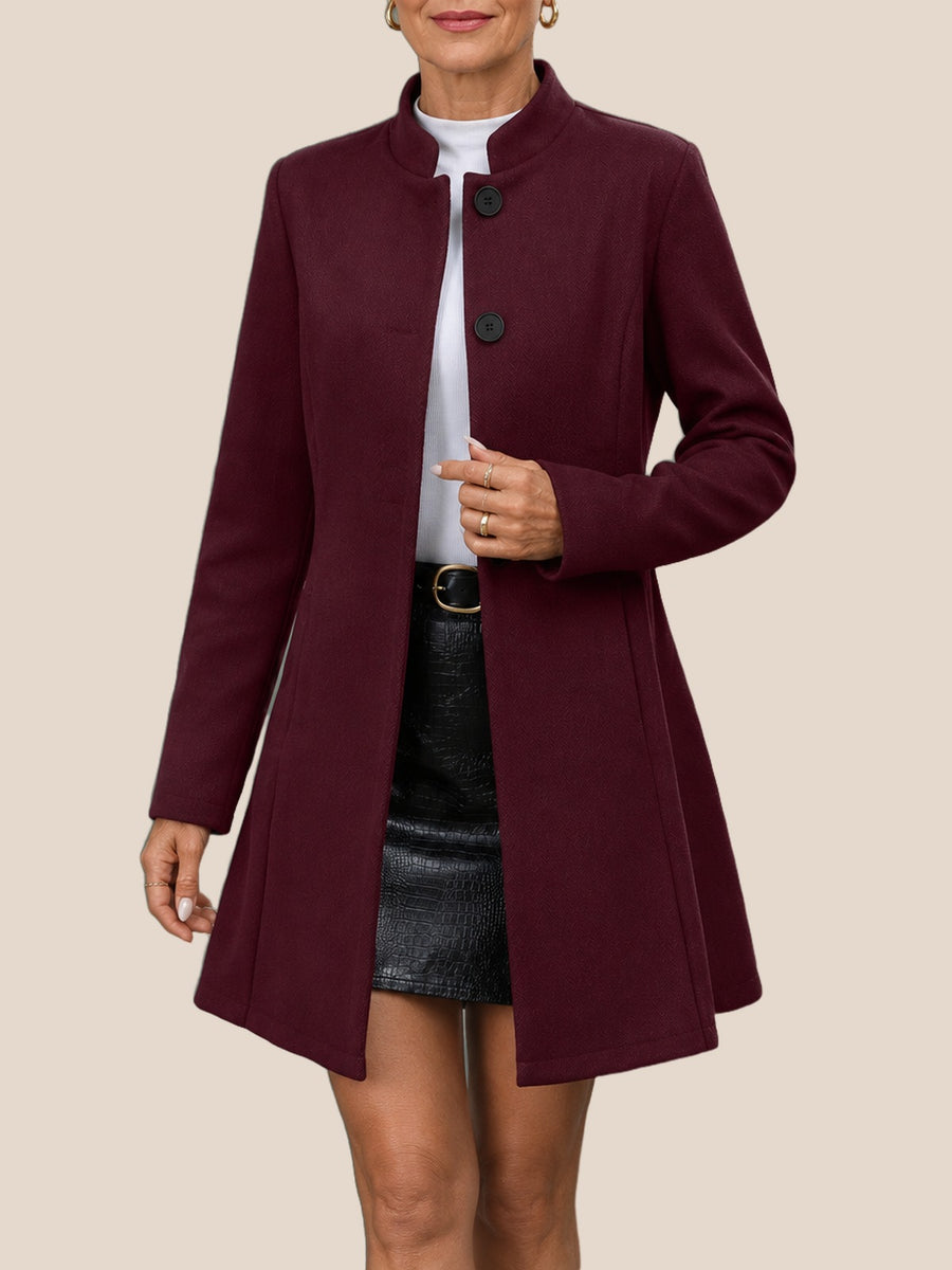Madeleine Stand Collar Coat