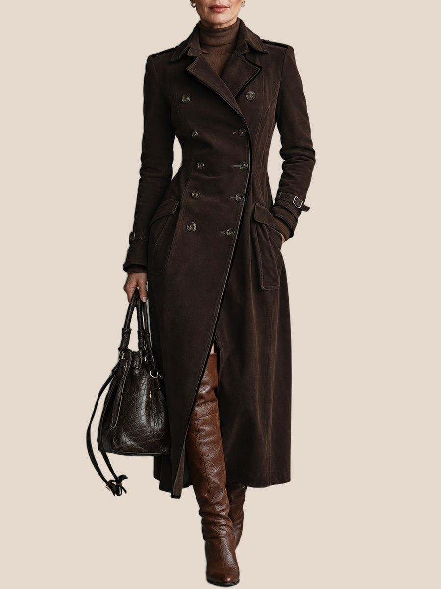 Lison Long Belted Coat