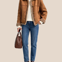 Gabrielle Elegant Button Jacket