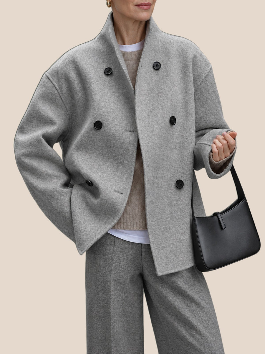 Blandine Short Double-Breasted Coat