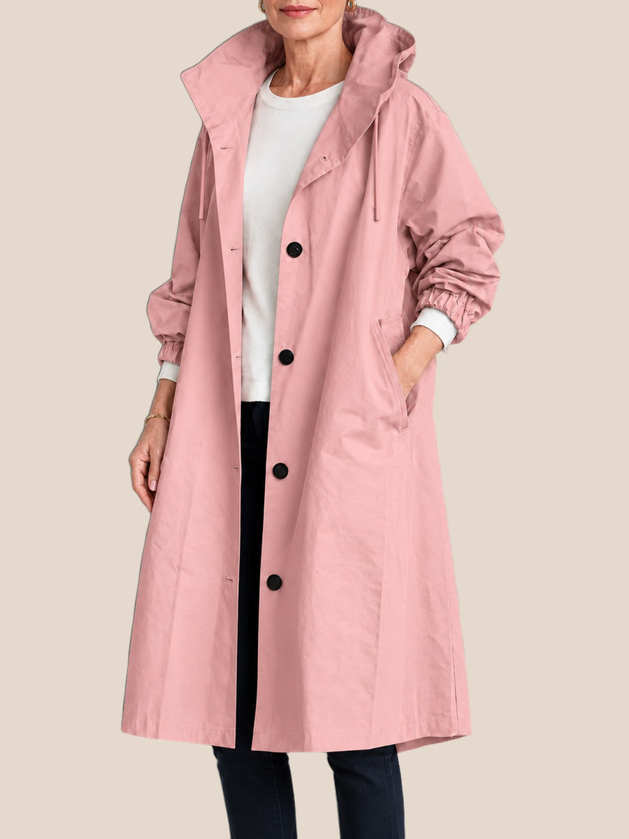 Apolline Hooded Long Trench