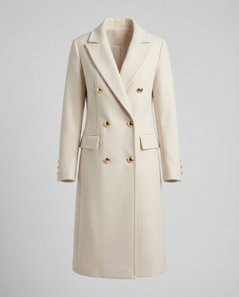 Marielle | Elegant Double-Breasted Coat