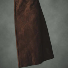 Eloise brushed midi coat, detail
