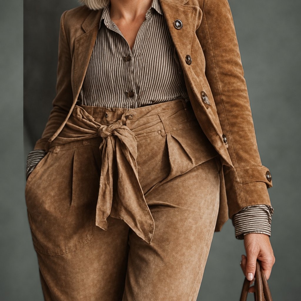 Maryse short brushed jacket, detail